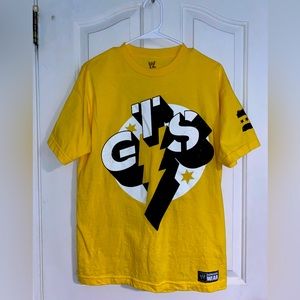 WWE authentic CM Punk yellow shirt